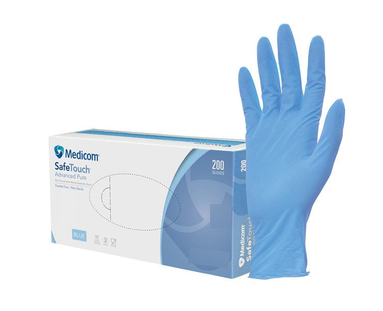 Medicom Nitrile Gloves Medium 200 per box